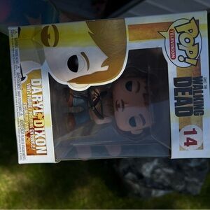 Funko Box with Yellow and White Design